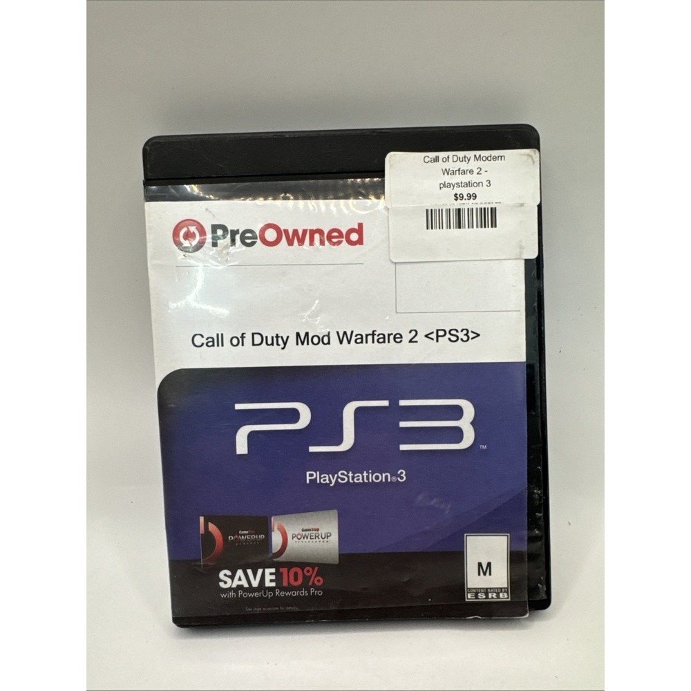 Call of Duty: Modern Warfare 2 (PlayStation 3, 2009)